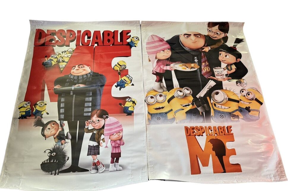Despicable Me Party Banners For Jumpers Bounce House Lot Of 2 Characters